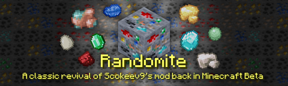 Randomite Classic [1.14.4 -1.17.1] Minecraft Mod